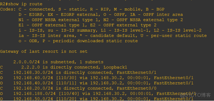 gns3 iosrouters 和iou device的区别 gns3配置ospf_路由表_15