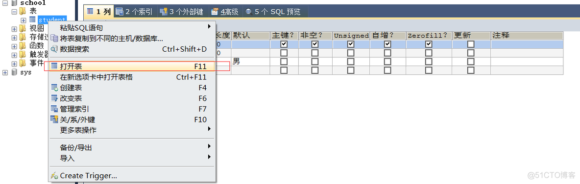 pgsql建表语句转化为mysql建表语句 sqlyog建表语句_数据库_08