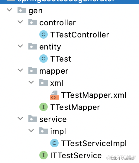 spring boot 生成雪花id springboot自动代码生成工具_mybatis_04