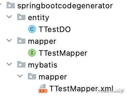 spring boot 生成雪花id springboot自动代码生成工具_mybatis_07