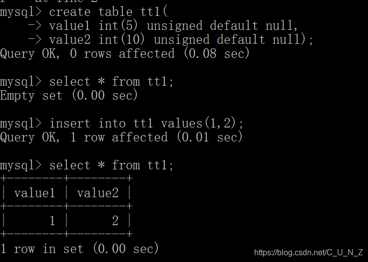 mysql缺省当前时间 mysql缺省值是啥_字段_08