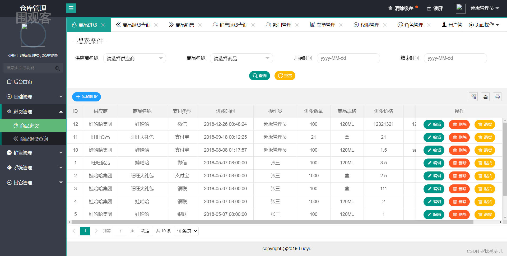 Java 商场供应商表的设计流程 java供应链项目_mysql_04