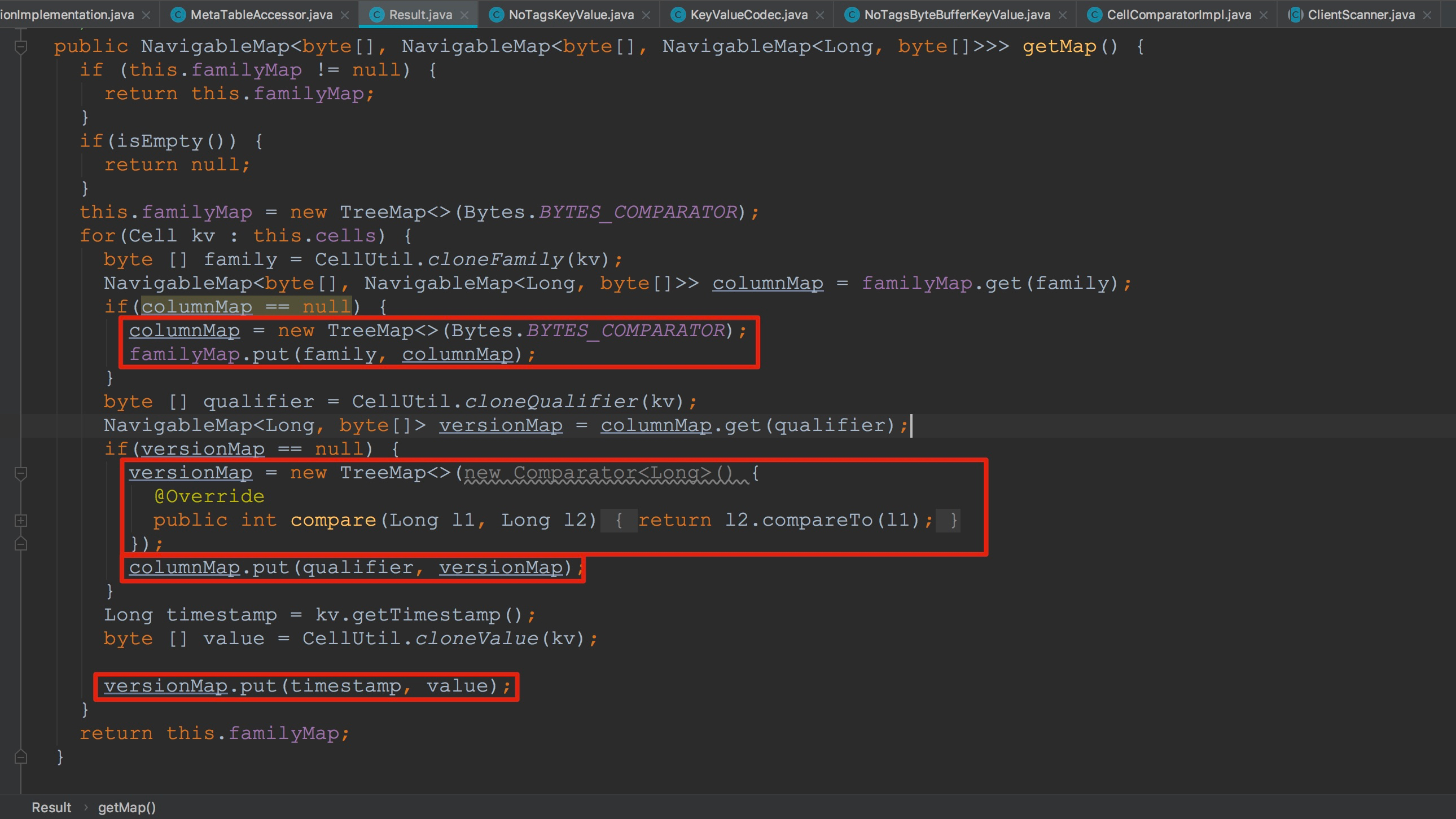 hbase ttl 失效问题解决 hbase checkandput_java_06