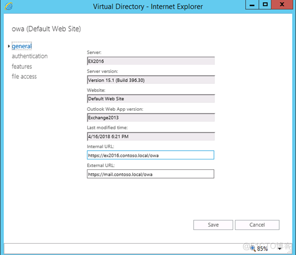 Exchange Server 2007升级AD架构 exchange2010升级2016_服务器_10