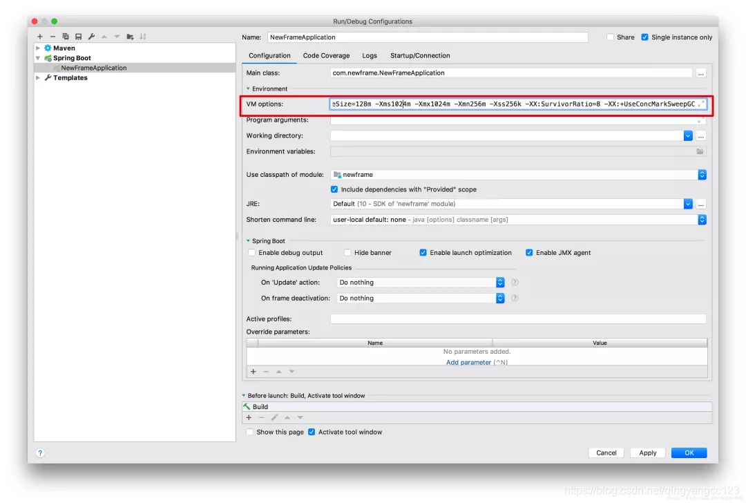 java springboot命令行参数执行顺序 springboot 设置jvm参数_jvm_03