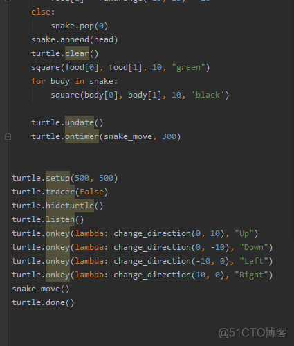 python   贪吃蛇毕业论文 python贪吃蛇课程设计报告_python_06