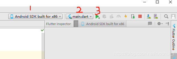 android studio 拉flutter 项目不现实dart 文件 flutter/dart_iOS_10