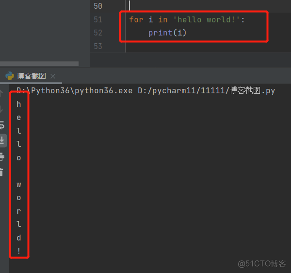 使用for循环输出1 2 3 4 5 6 8 9 10 python 使用for循环输出0到10_字符串_03