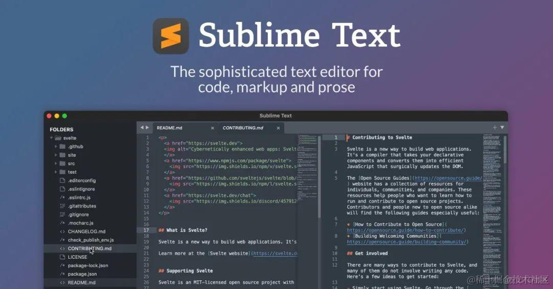 分享一款好用的编辑器，Sublime Text4_开发人员_02