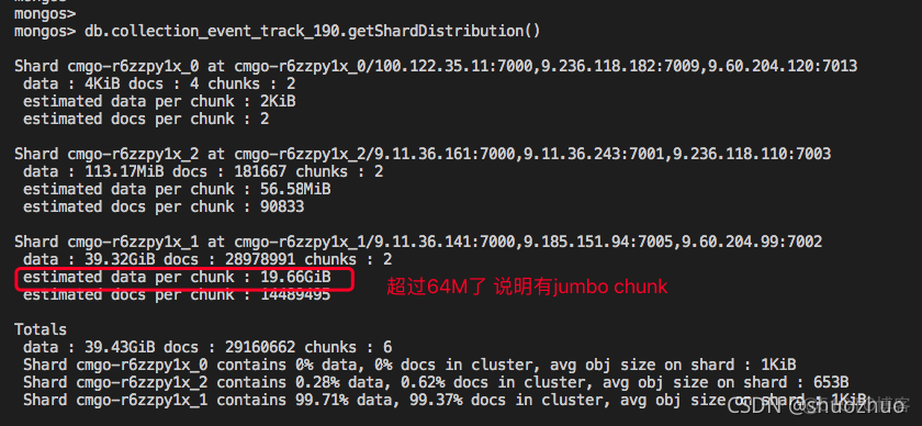 MongoDB 范围分片 正序 mongodb分片策略_字段_06