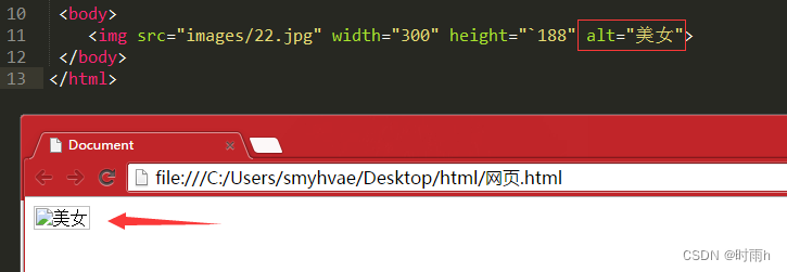 HTML图片标签（2）   HTML5+CSS3+移动web 前端开发入门笔记（三）_CSS_02