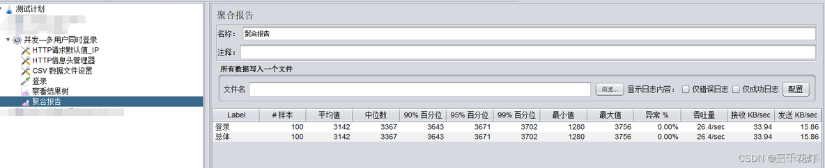 jmeter mysql最多支持多少并发 jmeter并发100用户_测试工具_07