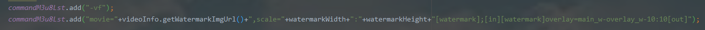 java ffmpeg视频加图片水印 ffmpeg添加视频水印_ide