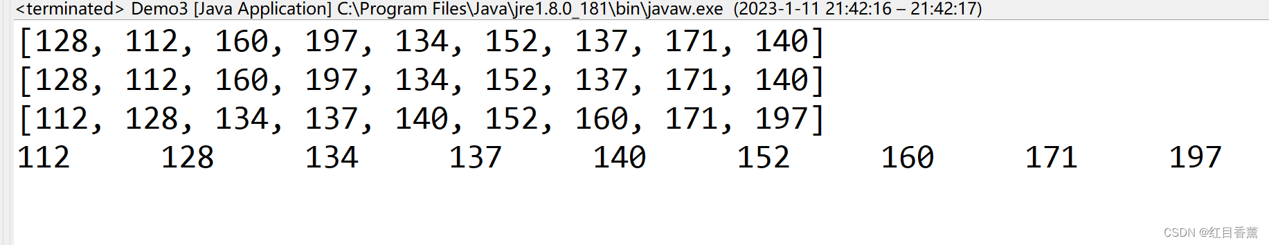 java 对象集合比较 java集合例子_蓝桥杯_06