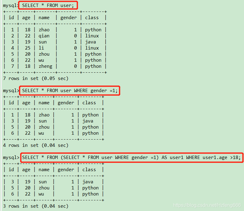 mysql 数据凭借 mysql数据操作_sql_03