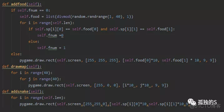 python编程代码贪吃蛇 python编写贪吃蛇_小游戏_03