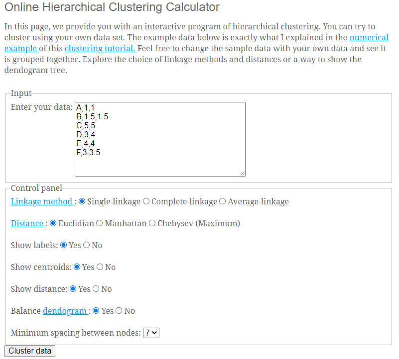 层次聚类 hierarchical clustering online_java