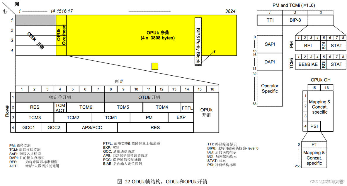 otn电层架构 otn电层开销有哪些_OTN_26