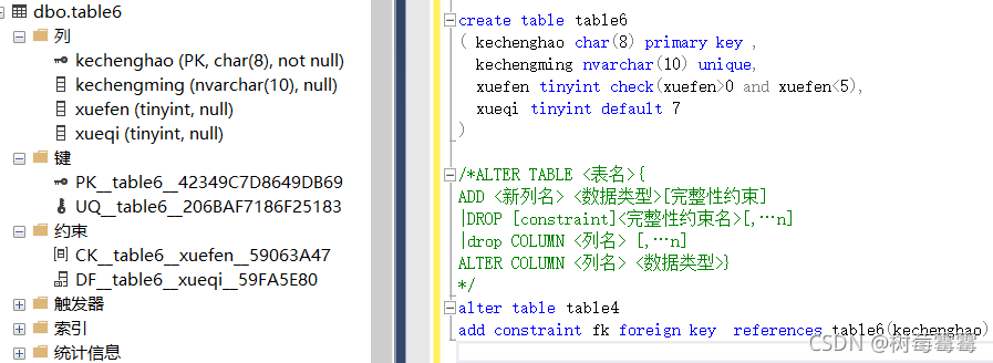 SQL server列出数据库表结构 sql server数据库的表由什么组成_SQL server列出数据库表结构_09