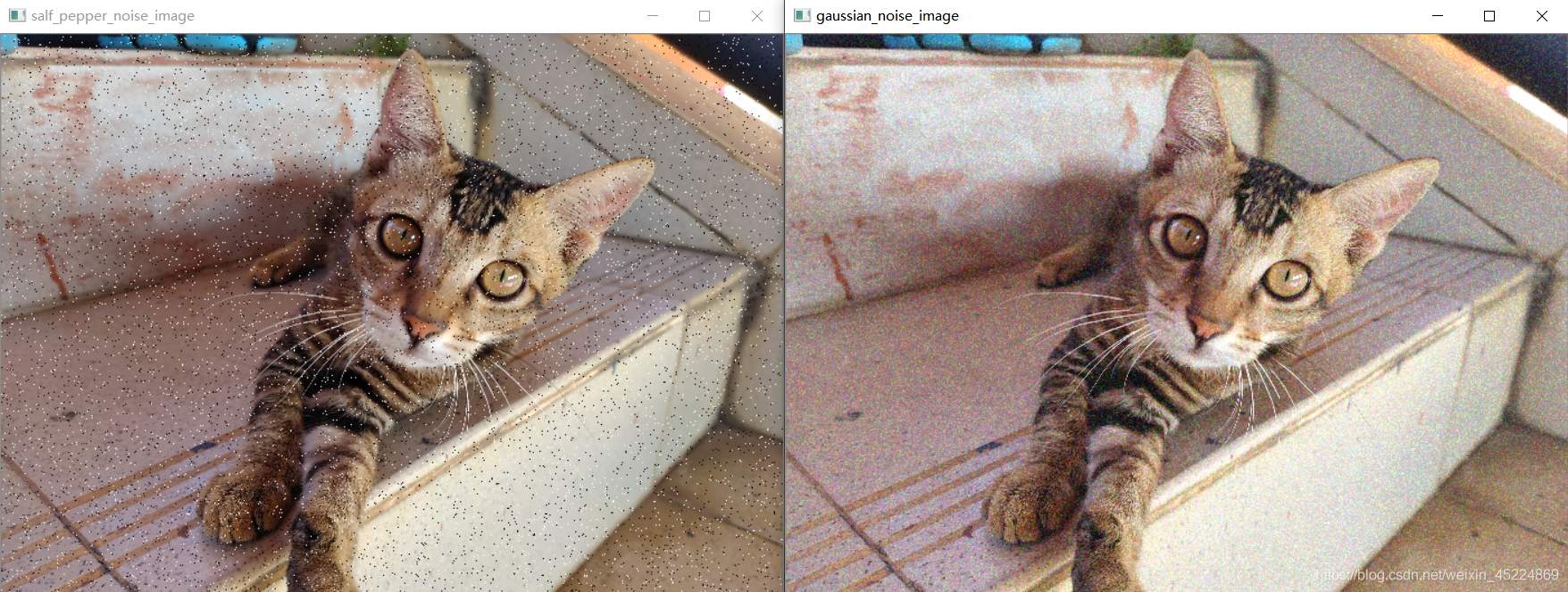 python opencv图像的噪声类型 opencv 添加噪声_均值滤波_02
