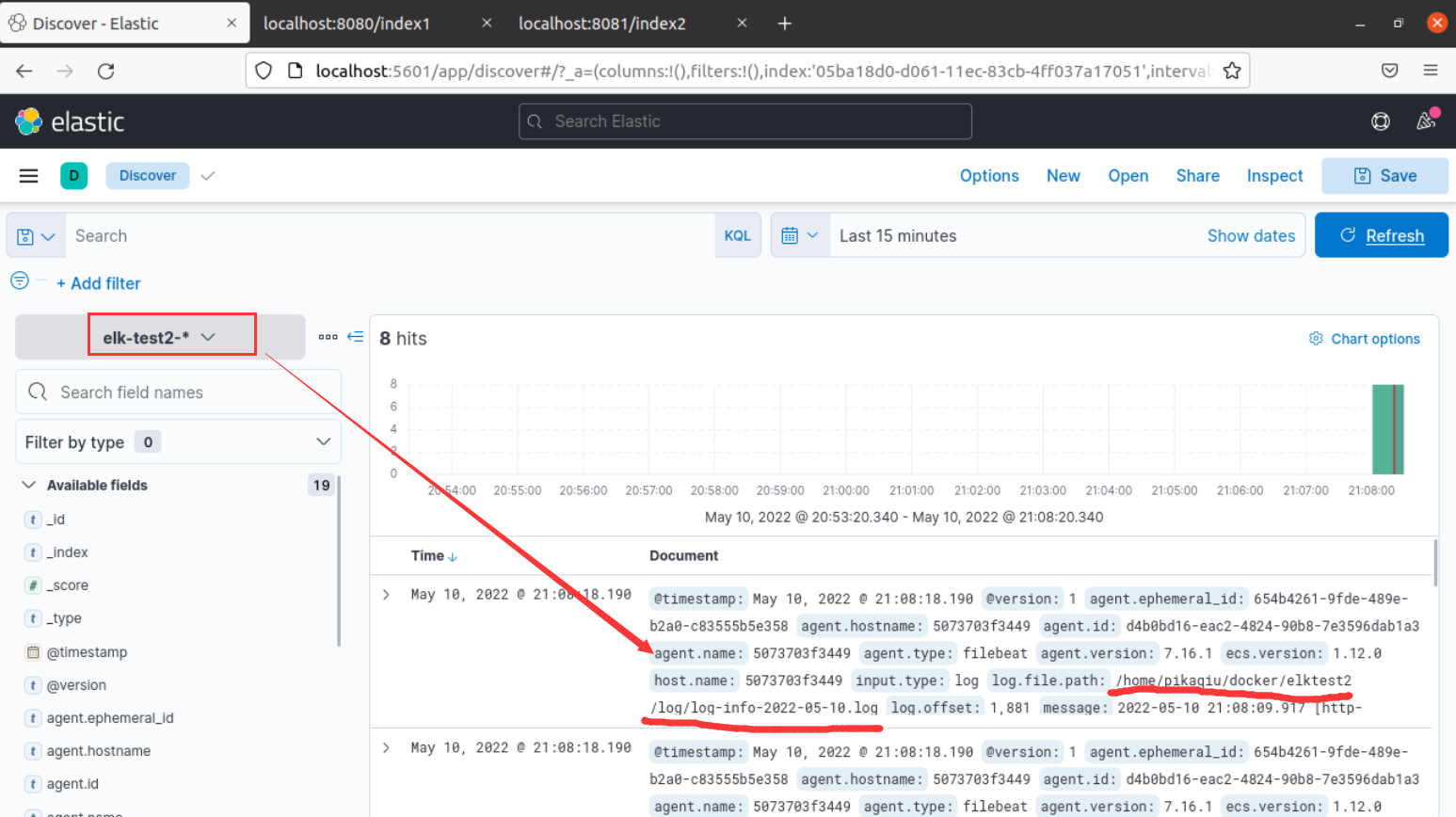 filebate上传docker容器日志如何配置 filebeat采集docker日志_elk_12