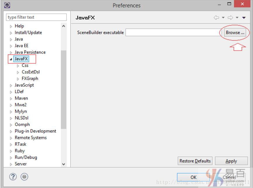 linux deb程序缺少javafx运行时组件 eclipse缺少javafx运行时组件_Scene_09