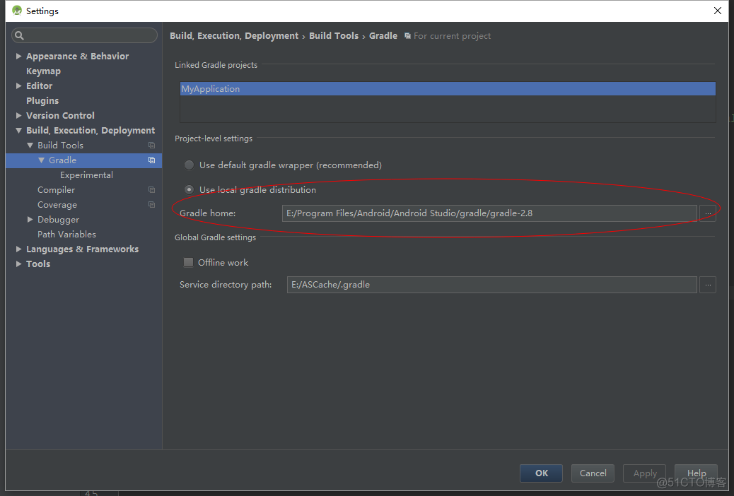 Android studio 调研报告界面 android studio上机报告_gradle_17