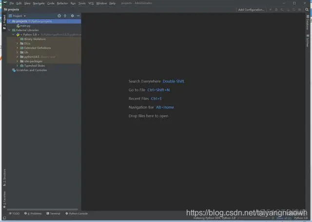 pycharm各个版本python的设置 pycharm2020.2_python_15