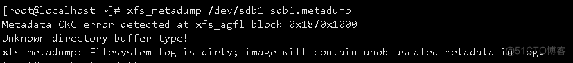 XFS Metadata CRC error detected 错误处理_PostgreSQL_05