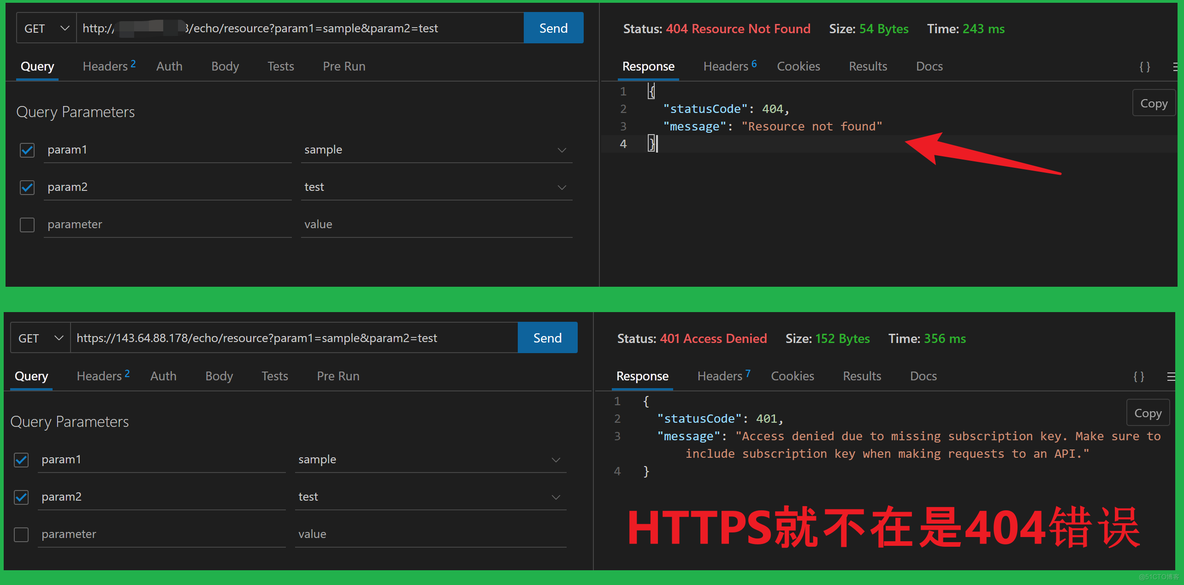 【Azure APIM】解决APIM Self-hosted Gateway在AKS上，最开始访问时候遇见的404问题_HTTPS_03