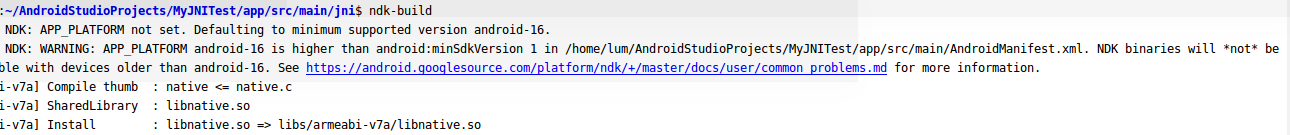 android  studio 编译 jni 库并被调用（1）_android_15