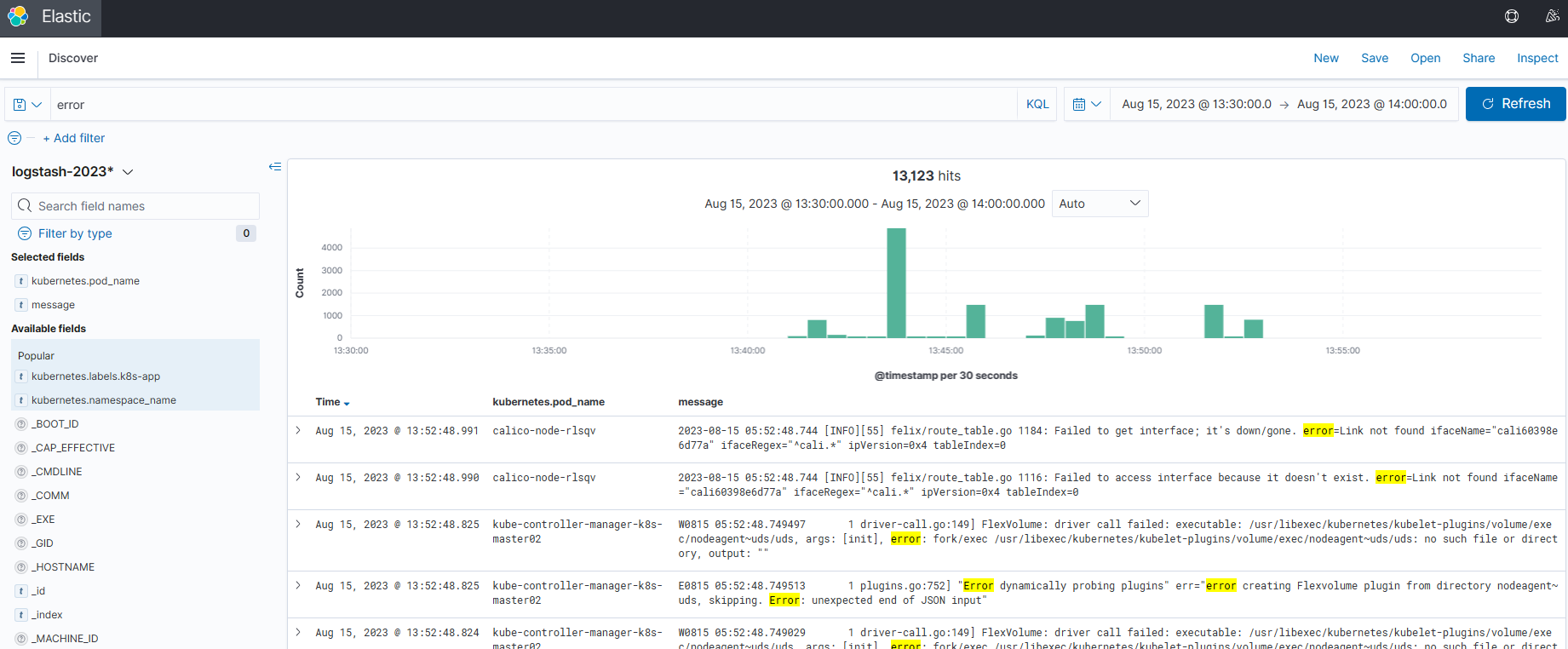 十二、kubernetes日志收集之Fluentd收集控制台日志_Kubernetes_11