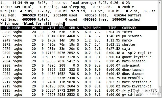 top 命令 android top 命令 cpu_优先级_23