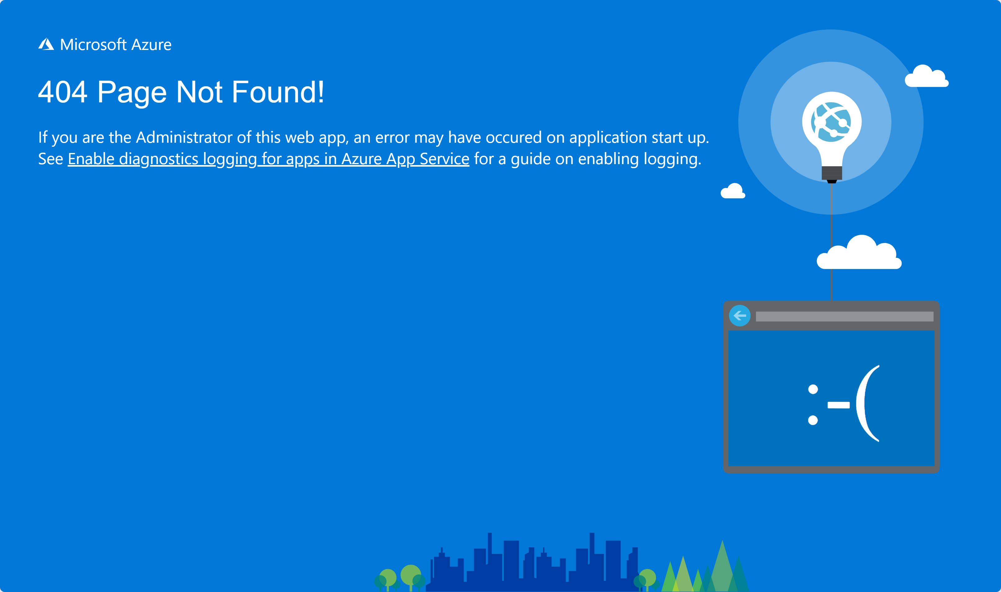 【Azure 应用服务】App Service for Linux 环境中为Tomcat页面修改默认的Azure 404页面_tomcat