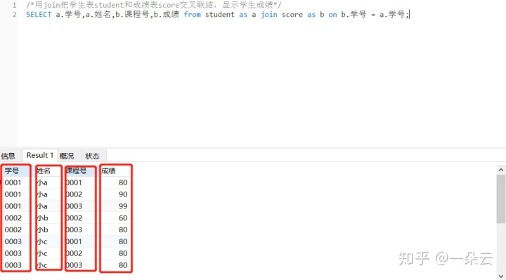 mysql课程表 mysql课程表 成绩表 合并_mysql 多表联合查询_05