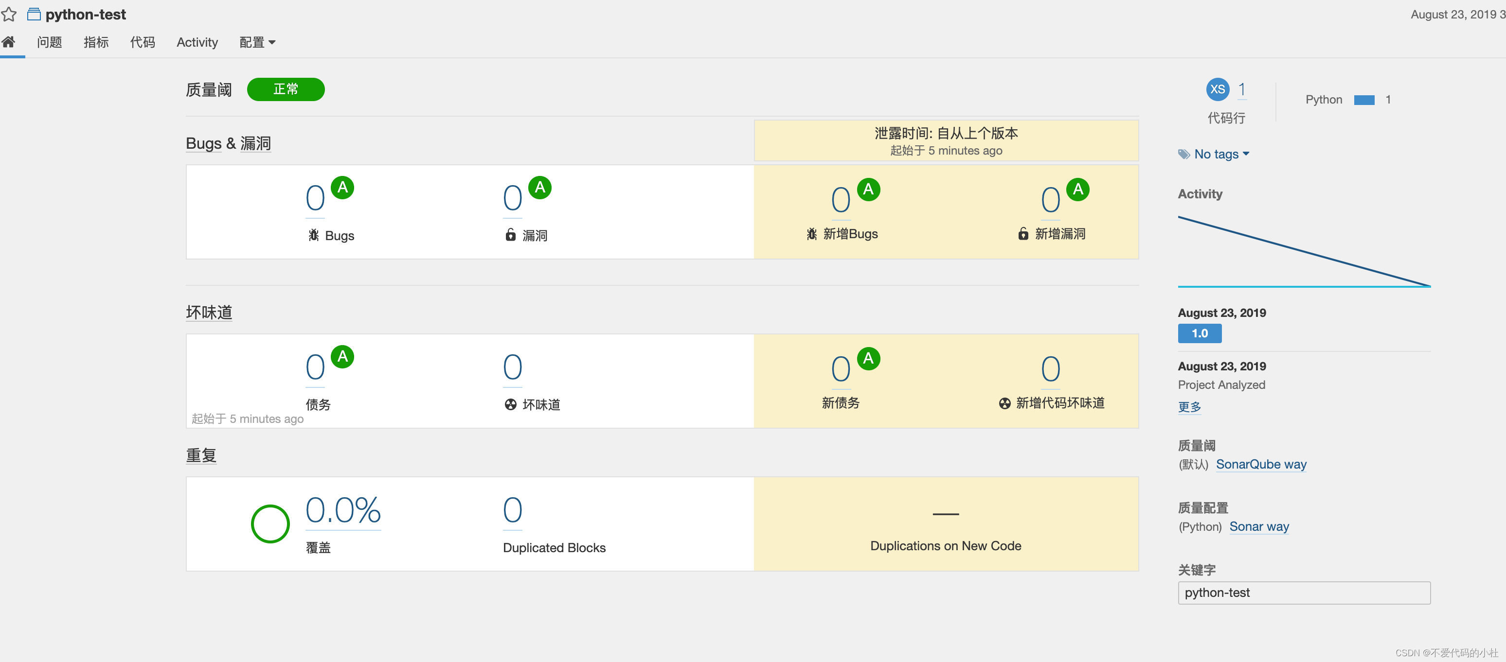 java sonar扫描如何查看类型 sonar代码扫描_bc_10