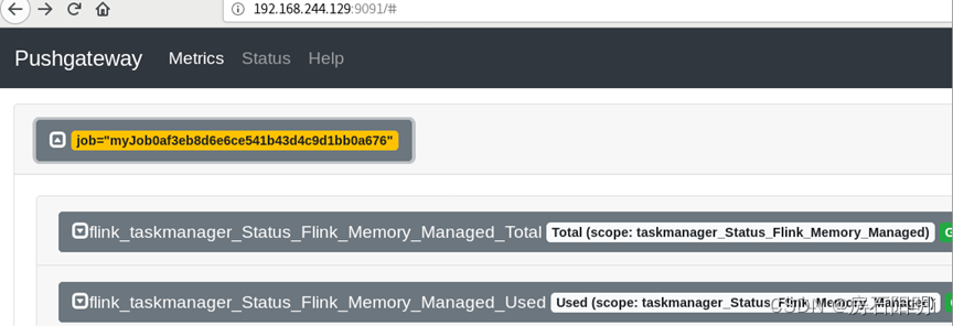 apache flink on yarn 监控 flink metric监控_hg_03