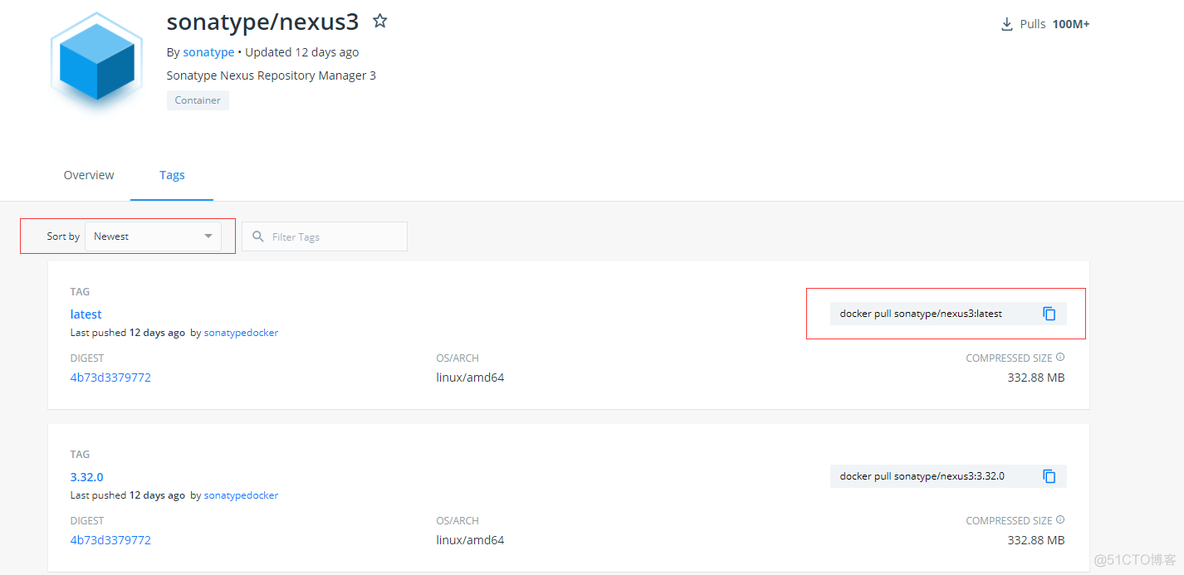 nexus docker 部署 docker安装nexus3_java