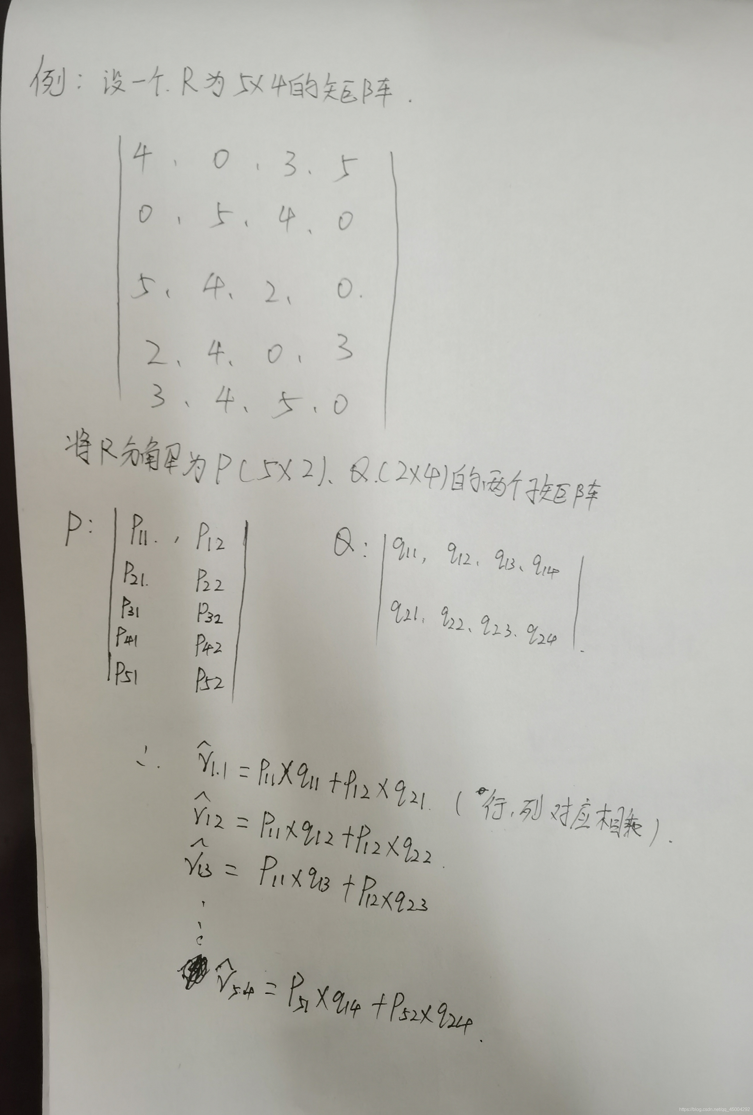 深度学习求矩阵的梯度 矩阵分解梯度下降推导_迭代_14