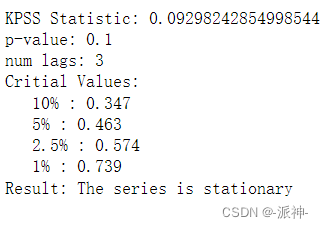 判断序列是否平稳R语言 判断该序列是否平稳_time series_10