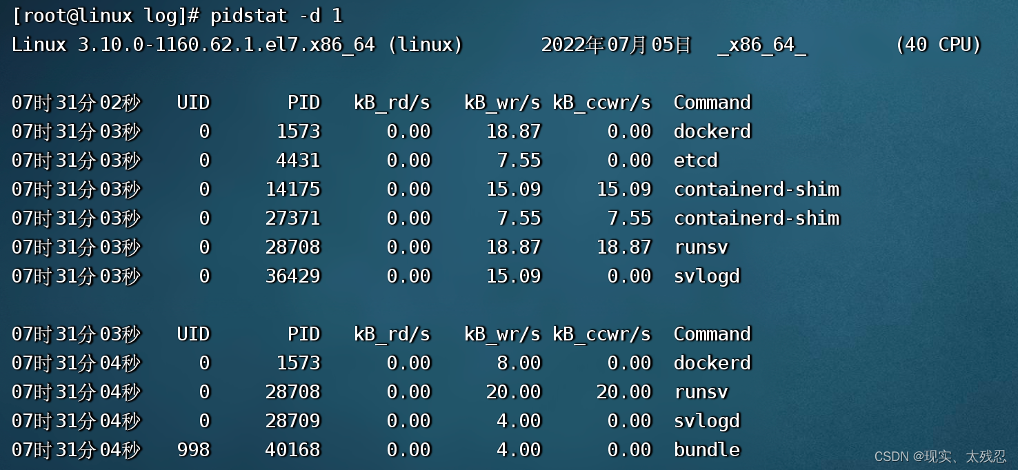 iostat查看磁盘读写速度 查看磁盘io使用情况_perl_07