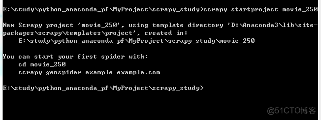python中建立scrapy项目 scrapy创建项目_ide_02