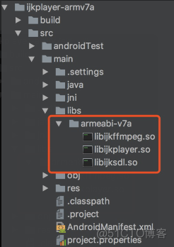 Android ijkplayer的使用解析 ijkplayer github_so库_12