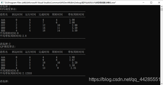 短作业优先算法python写 短作业优先算法优缺点_c++