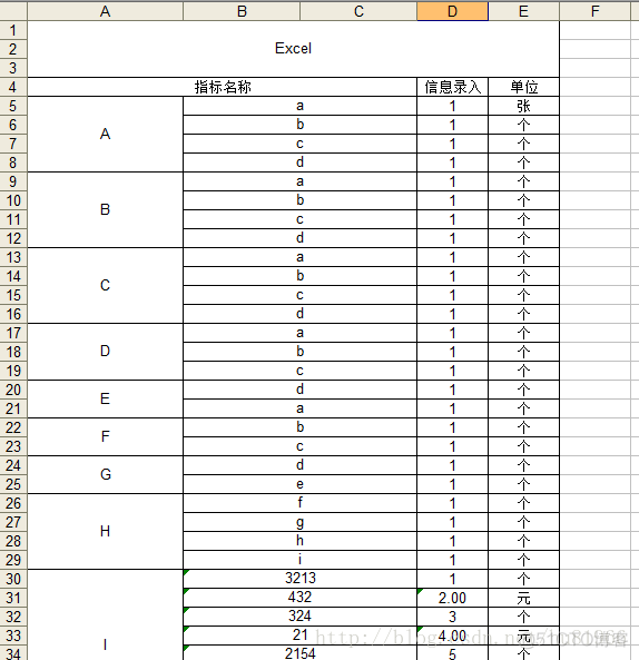 java poi单元格格式工具类 poi 单元格类型_技术