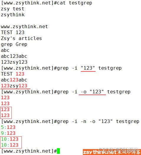 android 中grep 命令怎么用 grep 命令详解_字符串_10