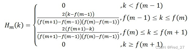 mel滤波器 python mel滤波器参数指标_语音信号_09