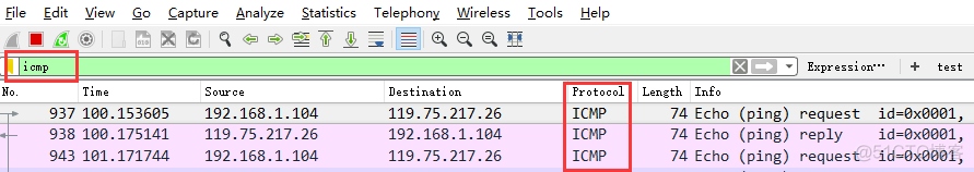 wireshark 过滤mysql协议包 wireshark如何过滤协议_TCP