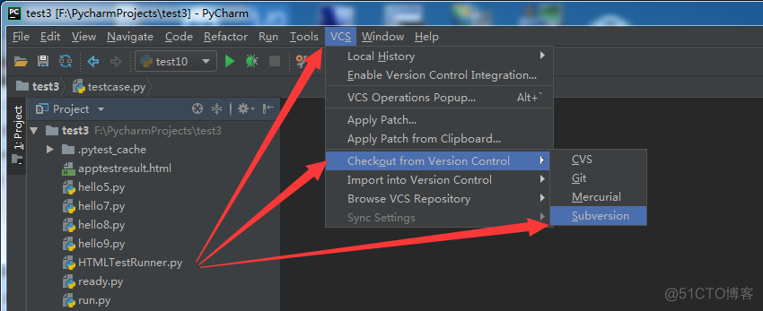 python3操作svn pycharm svn_python3操作svn_08