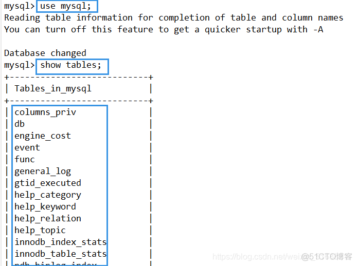 mysql查看表中数据类型 mysql查看数据类型命令_表名_02